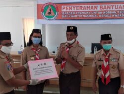 Kwarnas Pramuka Bantu Korban Tsunami 2018 dan Warga Terdampak Covid-19