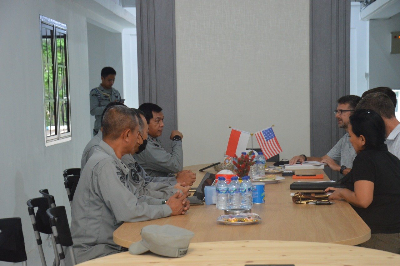 Bakamla RI dan USCG Bahas Pengembangan Pusat Pelatihan Maritim di Batam