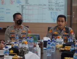 Kapolres Pandeglang Pimpin Coffee Morning dengan PJU dan Kapolsek Jajaran