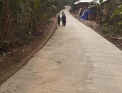 Pembangunan Jalan Serap Anggaran Rp2 Miliar Hasilnya Minim