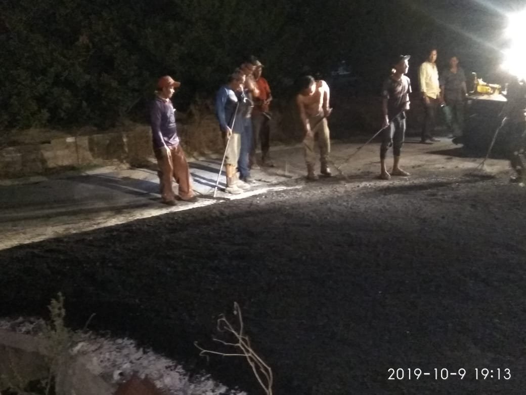 Pekerja Kontraktor PT LIM Bekerja Tanpa Perlengkapan K3