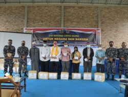 Pengurus Rumah Ibadah Lintas Agama Tanjungbalai Asahan Dapat Kejutan di HUT TNI AL ke-76