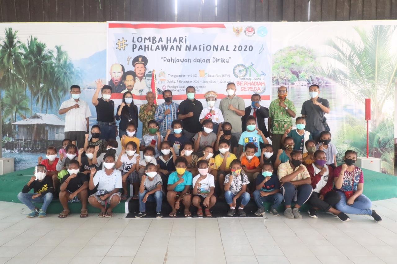 Seratus Pelajar Papua Ikuti Lomba Hari Pahlawan