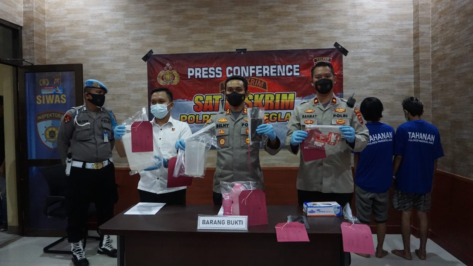 Polisi Tindak Dua Peracik Miras Oplosan yang Tewaskan Tiga Warga di Pandeglang