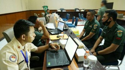 Korem 064/MY Sambut Kedatangan Tim Post Audit Itjenad