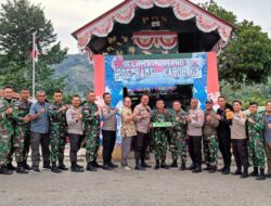 TNI-Polri dan Warga Rayakan HUT Ke-70 Yonif Raider 142/KJ di Karubaga