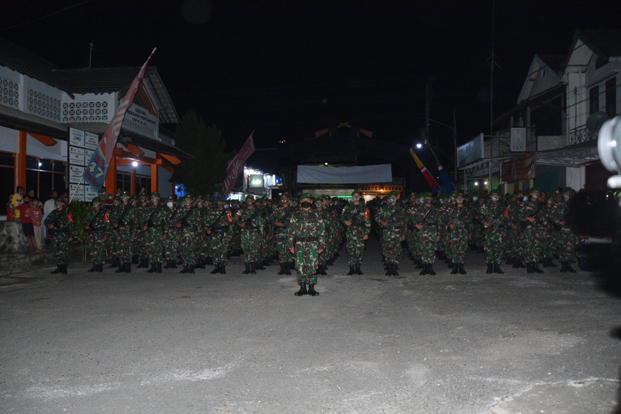 Danrem 072 Pamungkas Sambut Satgas Yonif Mekanis 403 WP Tiba dari Papua