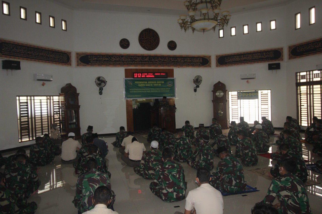 Kodam XVII/Cenderawasih Peringati Nuzulul Qur'an 1442 H di Masjid Al-Fajr