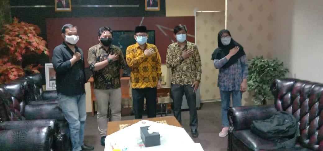 Sekber Wartawan Depok Kunjungi Ketua DPRD Jelang HPN