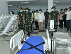 Panglima TNI Tinjau Kesiapan Wisma Atlet Jadi RS Darurat Covid-19