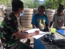 Pos Satgas Wamena Layani Kesehatan Gratis untuk Masyarakat