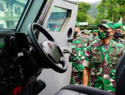 Pangdam XVII/Cenderawasih Terima 67 Kendaraan Operasional, Ingatkan Jaga dan Rawat dengan Baik