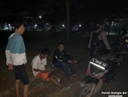 Ditreskrimum Polda Banten Patroli Cegah Kriminalitas di Tengah Pandemi