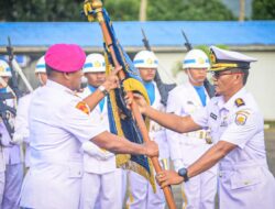 Danlantamal IX Serah Terimakan Dua Jabatan Strategis di Ambon