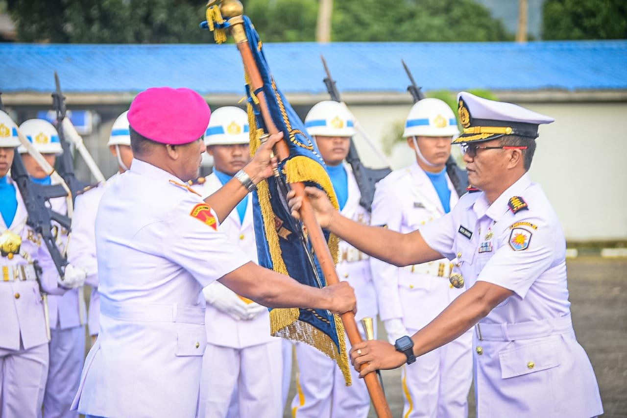 Danlantamal IX Serah Terimakan Dua Jabatan Strategis di Ambon