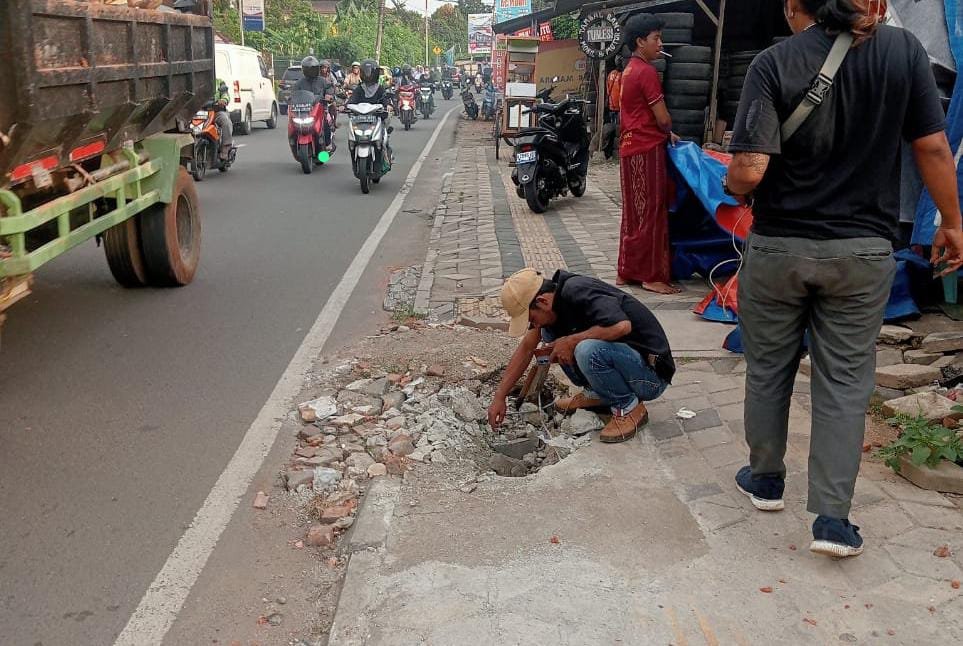 Pedestrian Baru Direvitalisasi Akhir 2023 Kini Rusak Parah