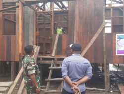 Dinas Pemberdayaan Masyarakat dan Kampung Tinjau Pelaksanaan TMMD Regu ke-114