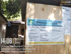 Dugaan Korupsi Mutu: GMAKS Kritik Proyek U-Ditch Cibodas Dipasang di Air