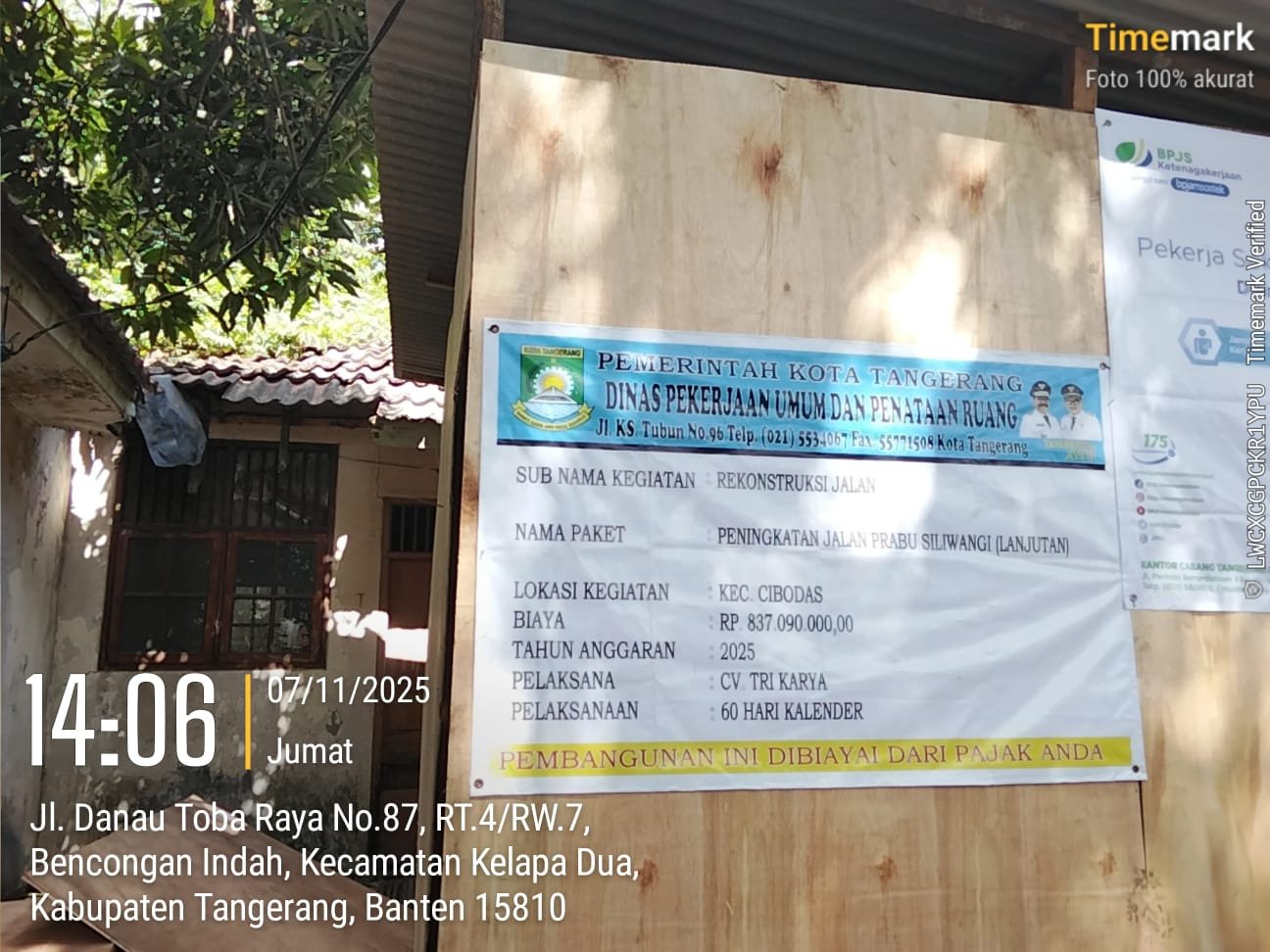 Dugaan Korupsi Mutu: GMAKS Kritik Proyek U-Ditch Cibodas Dipasang di Air