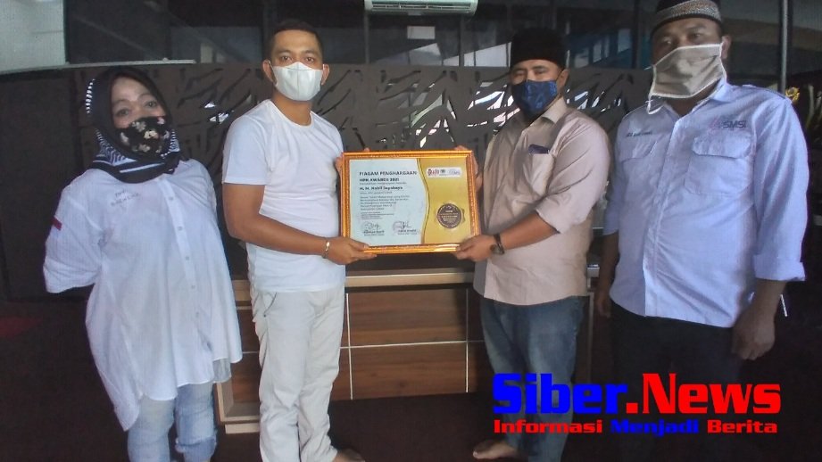 Pesan Nabil Jayabaya Saat Terima Penghargaan HPN Award 2021