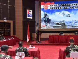 Kasum TNI Buka Rakorops TNI 2021