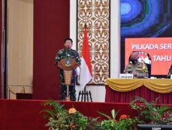 Pangkogabwilhan I Beri Pengarahan Jelang Pilkada Serentak di Aula Wan Seri Beni