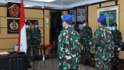 Panglima TNI Pimpin Serah Terima Jabatan Komandan Pusat Polisi Militer