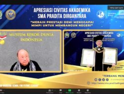 Alumni Angkatan Pertama SMA Pradita Dirgantara Pecahkan Rekor MURI SBMPTN 2021