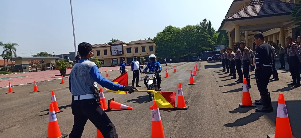 Polda Banten Latih Safety Riding Rutin untuk Tim Satgas Raicet