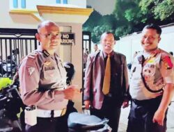 Wakapolsek Pancoran Mas AKP Sutrisno Amankan Malam Natal