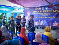 Danlantamal IX Tinjau Kesehatan Warga Pesisir Pulau Osi