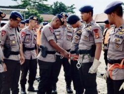 Ops Aman Nusa II, Satu Kompi Yon A Pelopor Siap Amankan dan Antisipasi Bencana