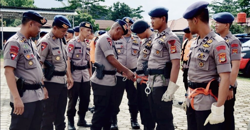 Ops Aman Nusa II, Satu Kompi Yon A Pelopor Siap Amankan dan Antisipasi Bencana
