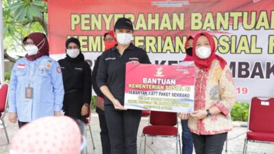 Kemensov Salurkan 1877 Sembako Presiden Lewat Direktorat Perlindungan dan Jaminan Sosial