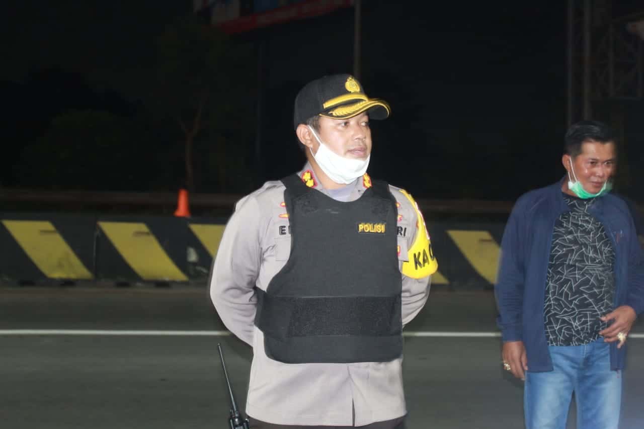 Kapolres Serang Kota dan Forkompinda Cek Kesiapan di Titik Chek Point