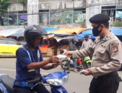 Kapolres Serang Kota Intensifkan Patroli Sambil Bagikan Masker
