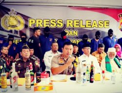 Kapolda Banten Paparkan Capaian 2019, Berhasil Selesaikan Kasus Tindak Pidana