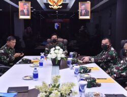 Panglima TNI Kunjungi Satsiber di Mabes TNI