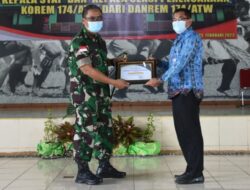 Korem 174/ATW Merauke Kembali Raih Peringkat Pertama IKPA TA 2021