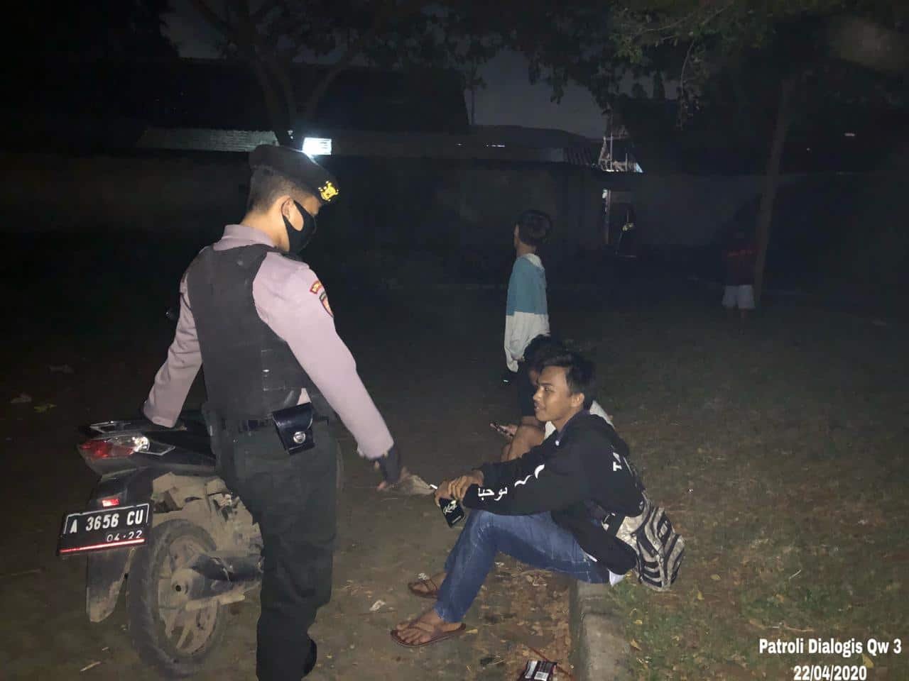 Jelang Ramadhan, Ditsamapta Polda Banten Patroli Dialogis Rutin