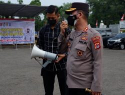 Kapolres Serang Himbau Prokes saat Vaksinasi Mahasiswa Cipayung Plus Banten