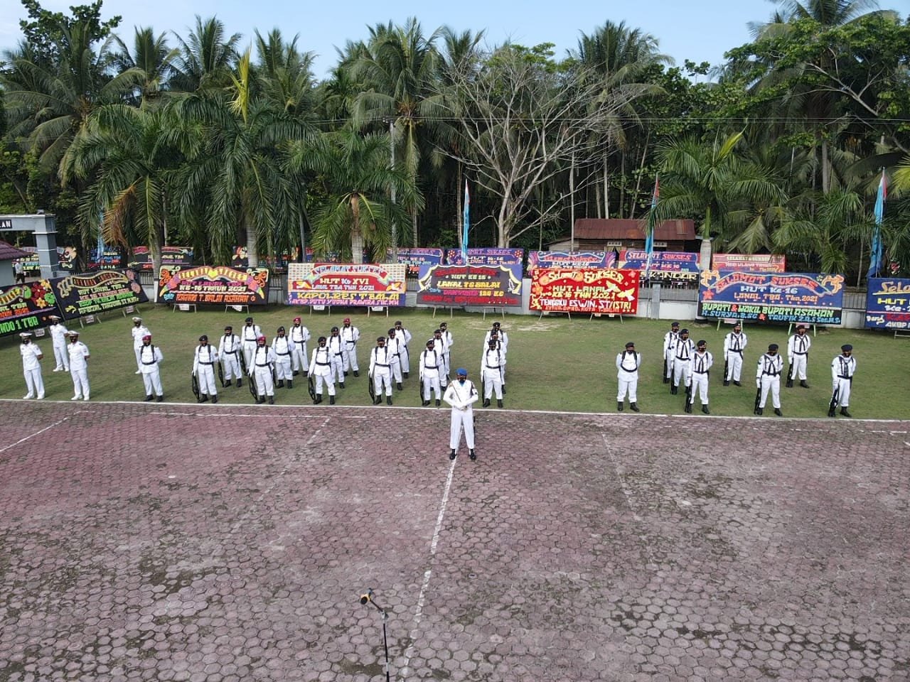 HUT ke-16 Lanal TBA Perkuat Komitmen Sejalan dengan Motto Profesional Handal dan Membanggakan