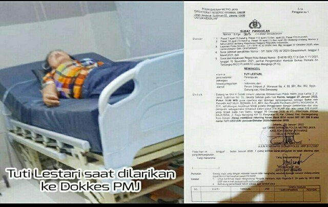 Ibu Rumah Tangga Nyaris Tewas saat Dipaksa Jalani Pemeriksaan