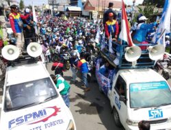 Aliansi Buruh Turun ke Jalan Tolak Omnibus Law