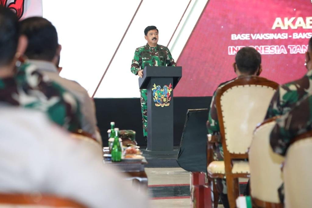 Panglima TNI Apresiasi Akabri 99 Dukung Percepatan Vaksinasi Pemerintah