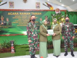 Danrem Brigjen TNI Bangun Nawoko Pimpin Tradisi Korps dan Sertijab Dandim 1707