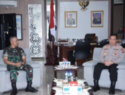 Pangdam Terima Silaturahmi Kapolda Maluku untuk Perkuat Soliditas TNI-Polri