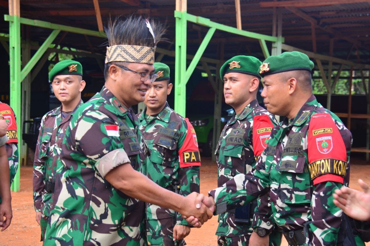 Danrem 174/ATW Beri Penekanan dan Motivasi Cegah Pelanggaran di Satgas Yonif 725/Woroagi