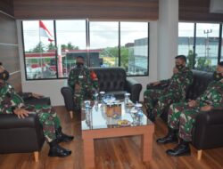 Pangkogabwilhan I Terima Kunjungan Pangdam I Bukit Barisan