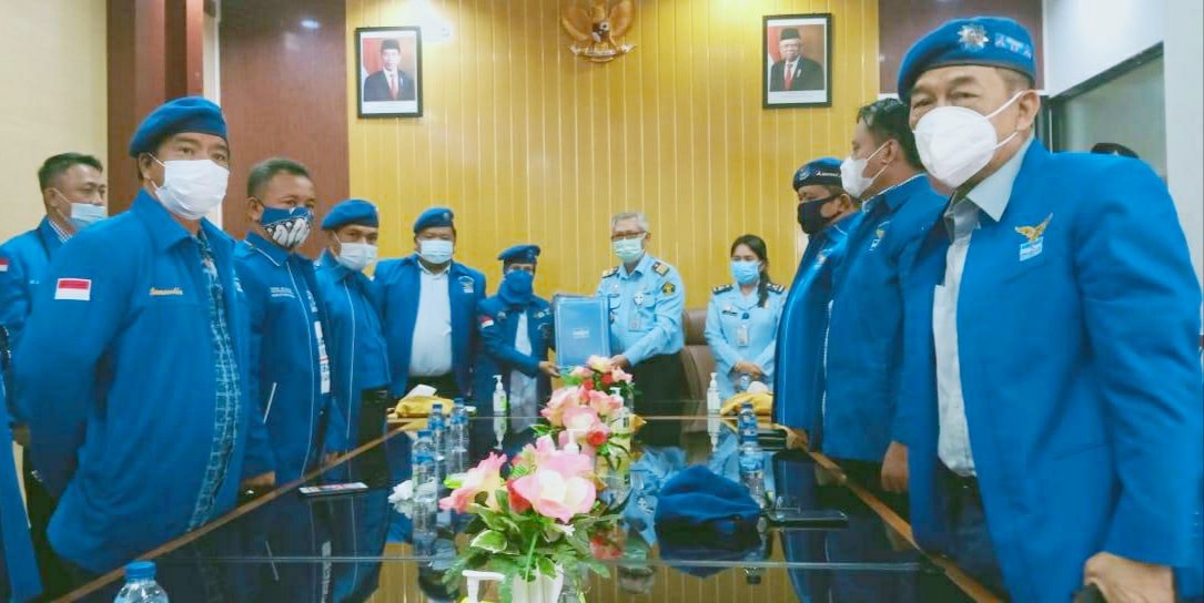 DPD Partai Demokrat Banten Datangi Kemenkumham dan KPU